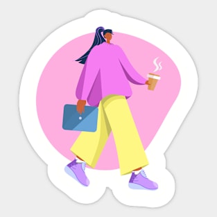 beautiful girl Sticker